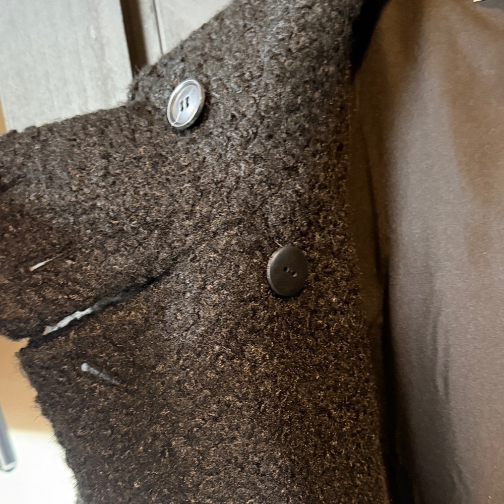 LOFT Black Teddy Jacket - Picture 3 of 6